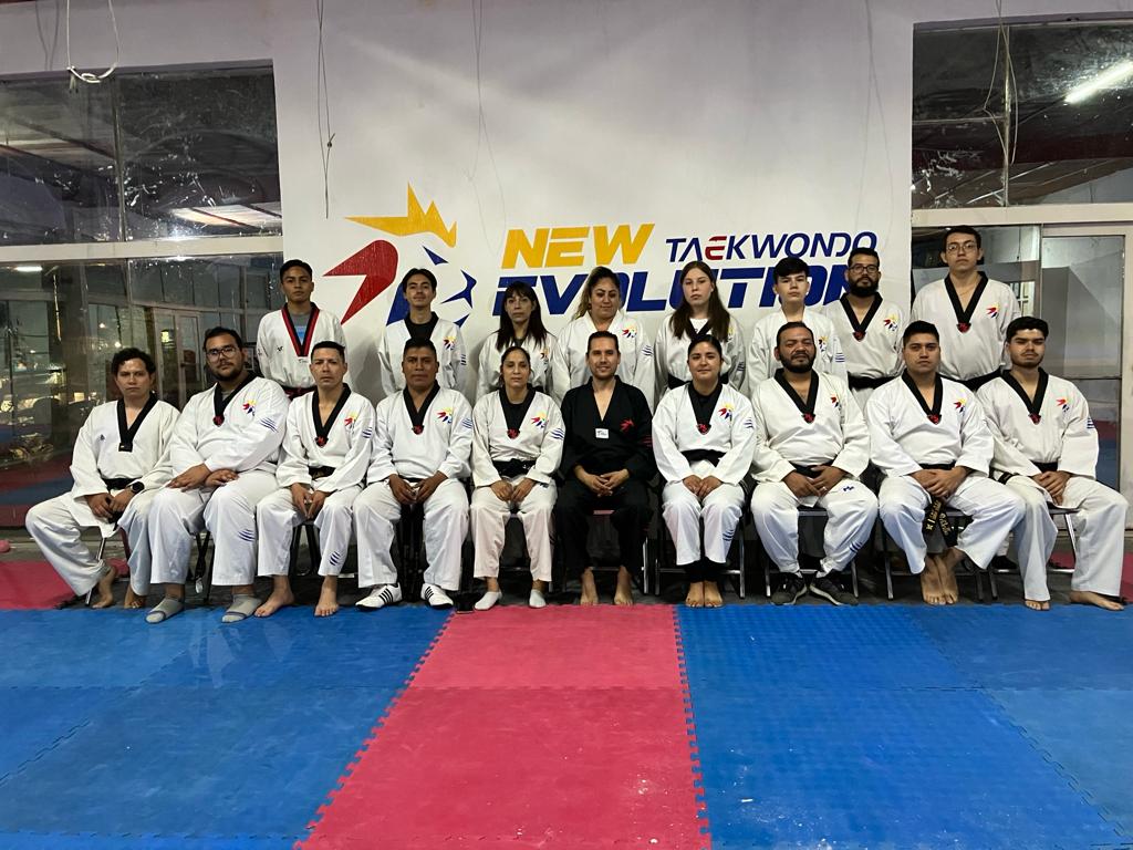 Equipo de la Asociación New Evolution Taekwondo